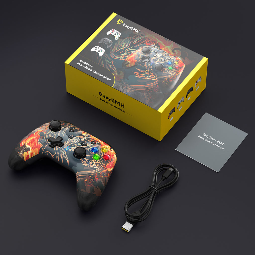 Kabelloser Gaming-Controller mit Bluetooth