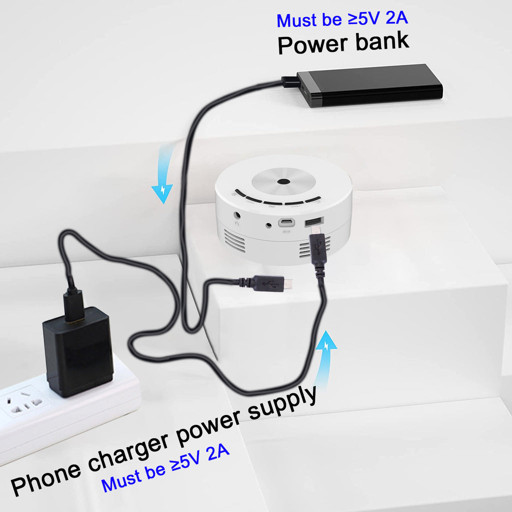 Mini-Projektor für Smartphone (kabelgebunden)