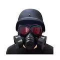 Anti-Beschlag Gasmaske
