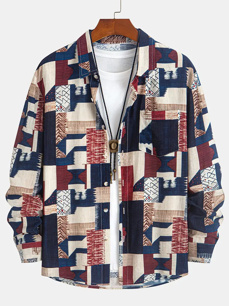Herren Langarmhemd gestreift – Bild 13 | LuxeStyle