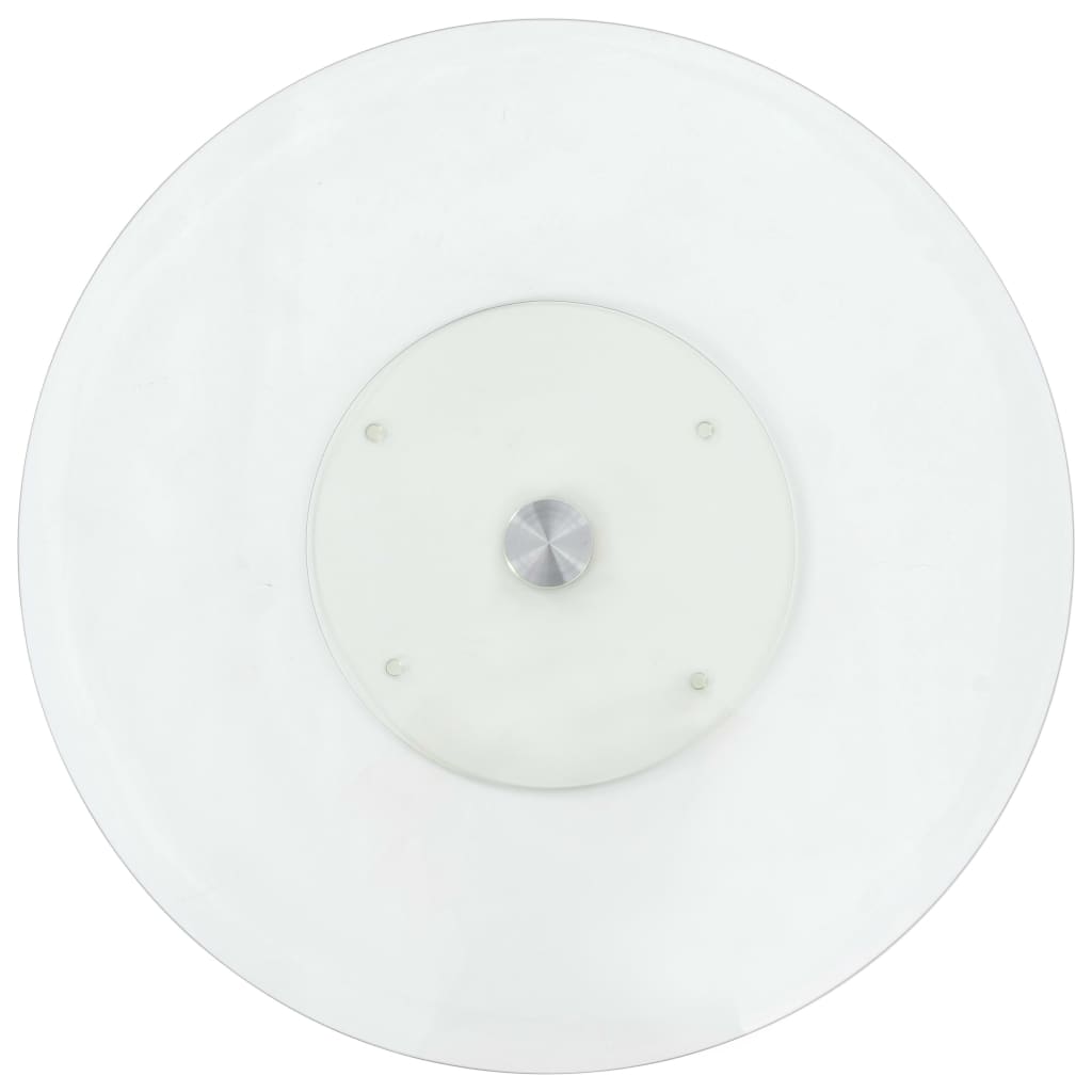 Drehbare Servierplatte, transparent, Ø 60 cm