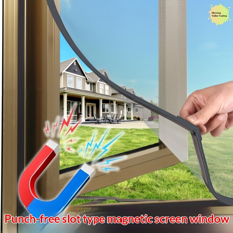 Magnetisches Fliegengitter für Fenster