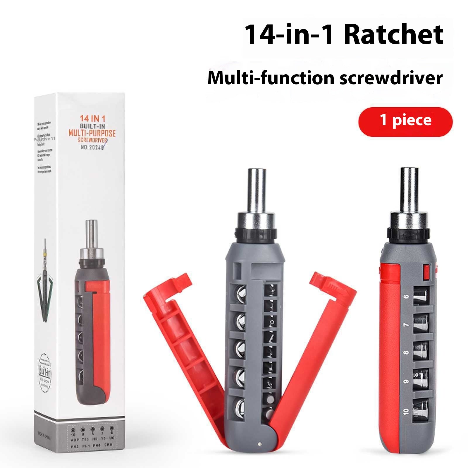 14-in-1 Multi-Winkel Ratschenschraubenzieher Set