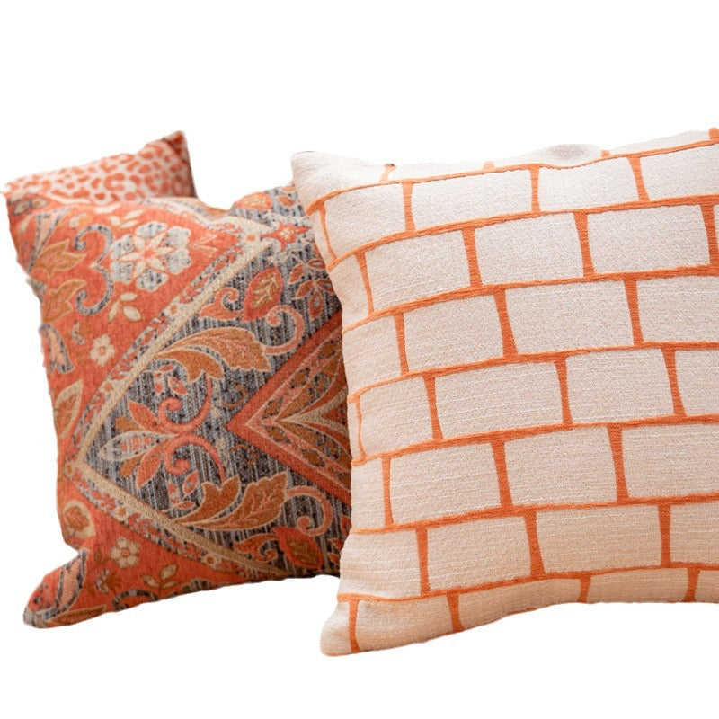 Boho Jacquard Kissenbezug 45 × 45 cm – Bild 3 | LuxeStyle