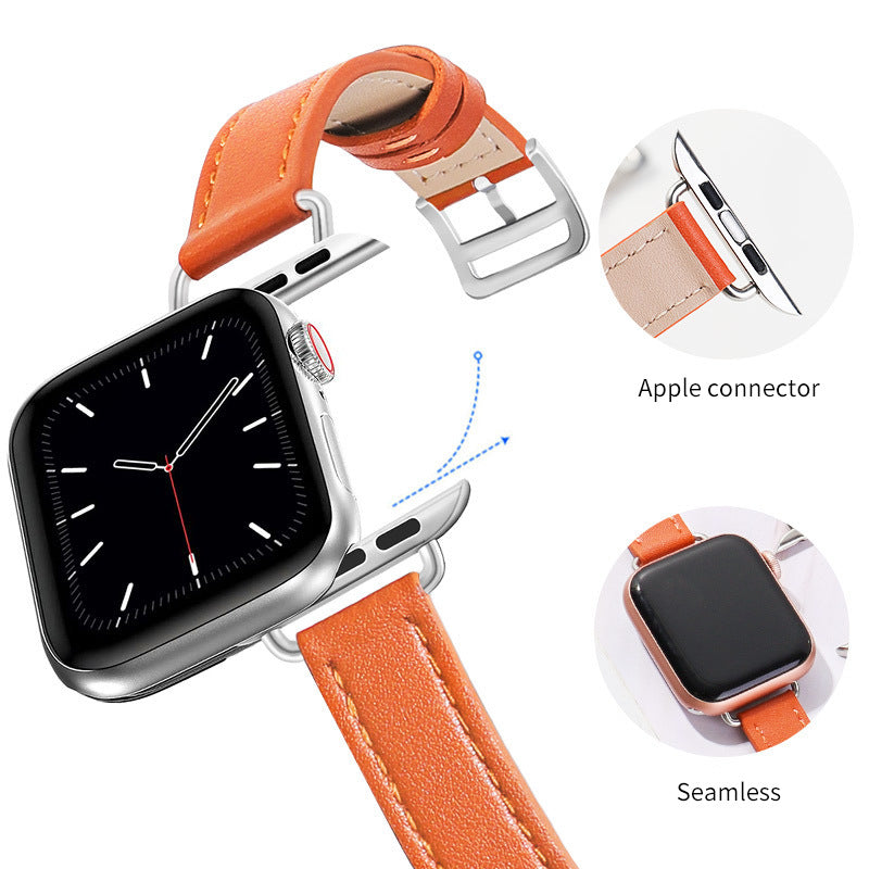 Mikrofaserleder-Armband für Apple Watch – Bild 2 | LuxeStyle