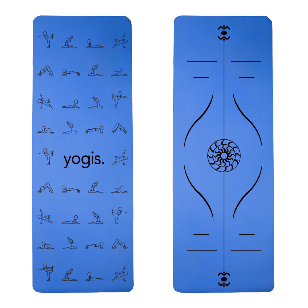 TPE Yogamatte mit Haltungslinien – Bild 11 | LuxeStyle