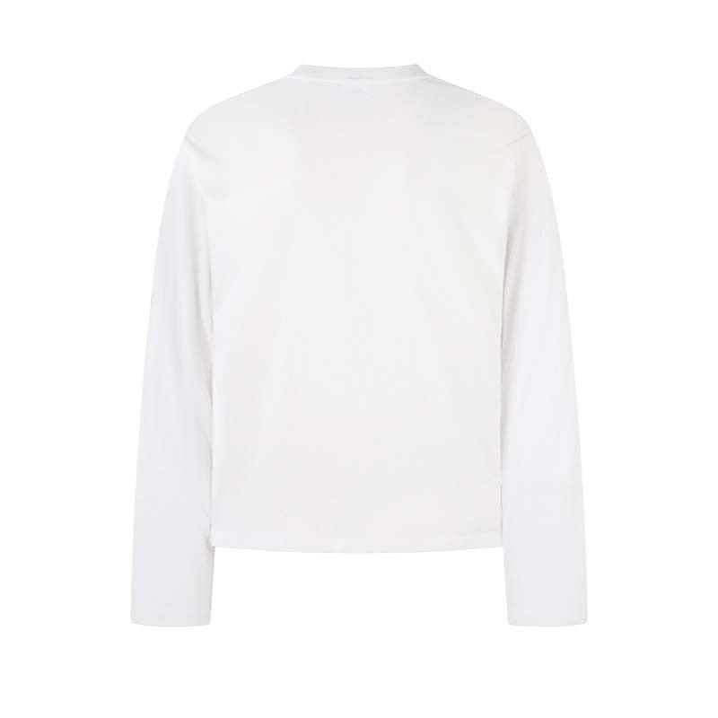 Langarmshirt mit Augen- und Buchstaben-Print – Bild 5 | LuxeStyle