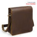 Vintage Leder-Crossbody-Bag