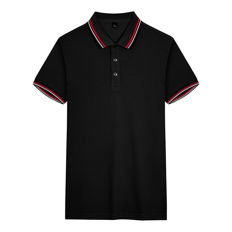 Polo-Shirt Kurzarm Baumwolle – Bild 4 | LuxeStyle