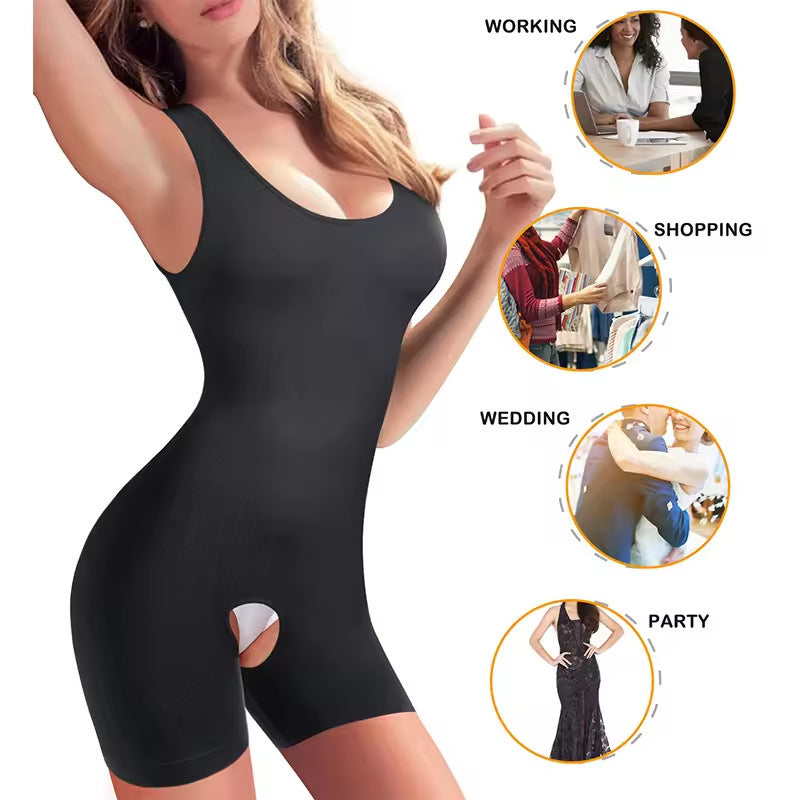 Nahtloser figurformender Bodysuit – Ansicht 4