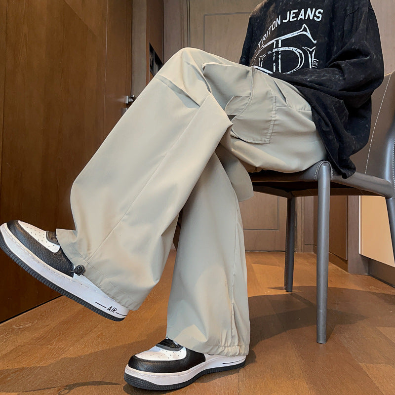 Lockere Hongkong-Style Gerade Chinos