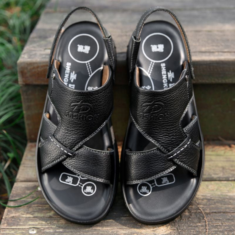 Herren Leder-Sandalen