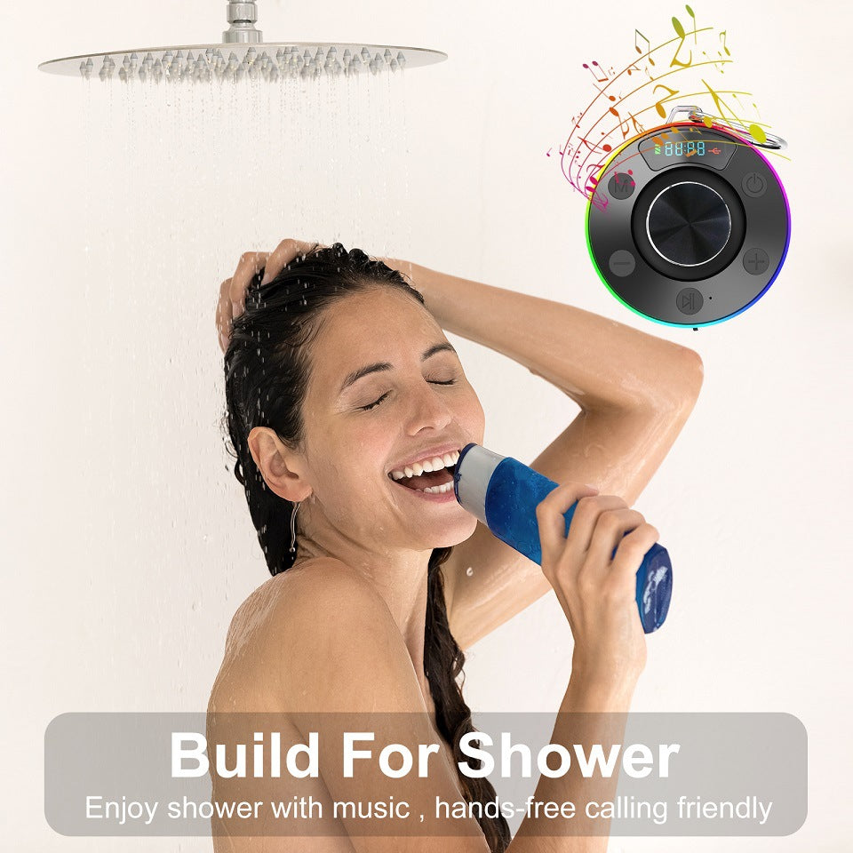 Wasserdichter Bluetooth-Speaker 5 W (schwarz) – Bild 6 | LuxeStyle