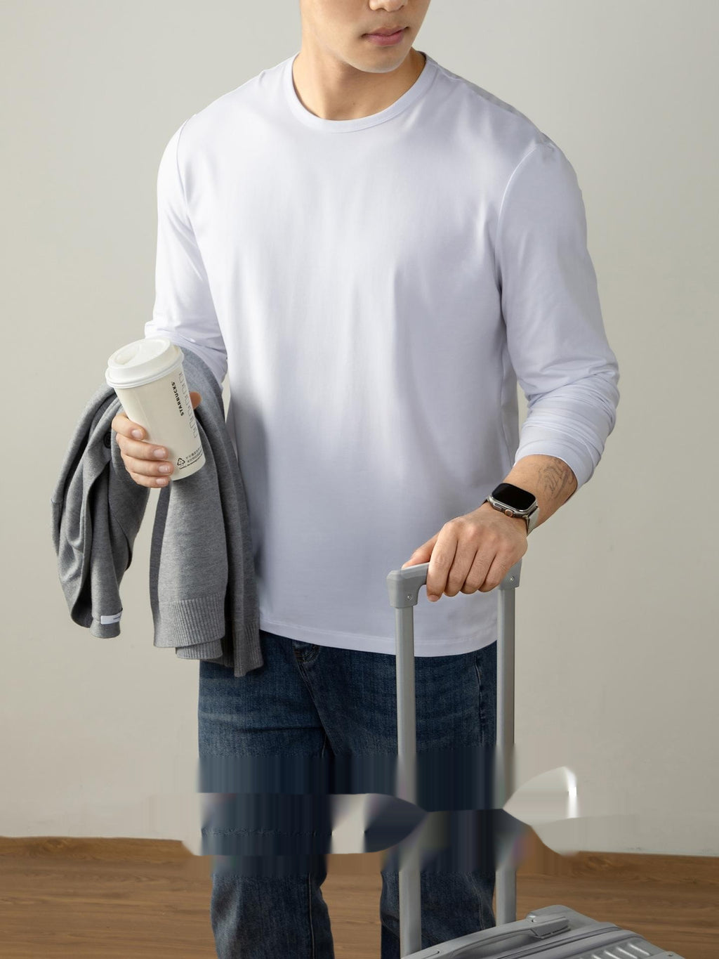Langarm-T-Shirt