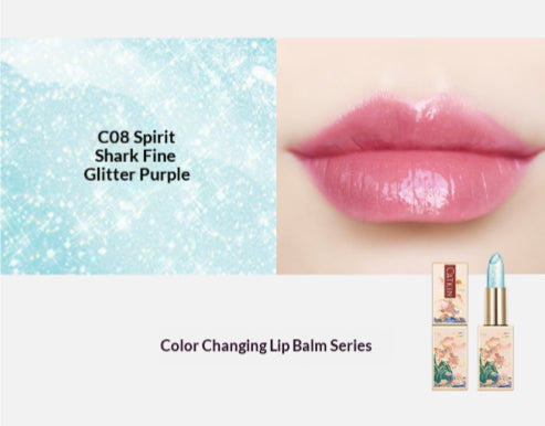 Farbwechselnder Lippenbalsam mit Feuchtigkeit