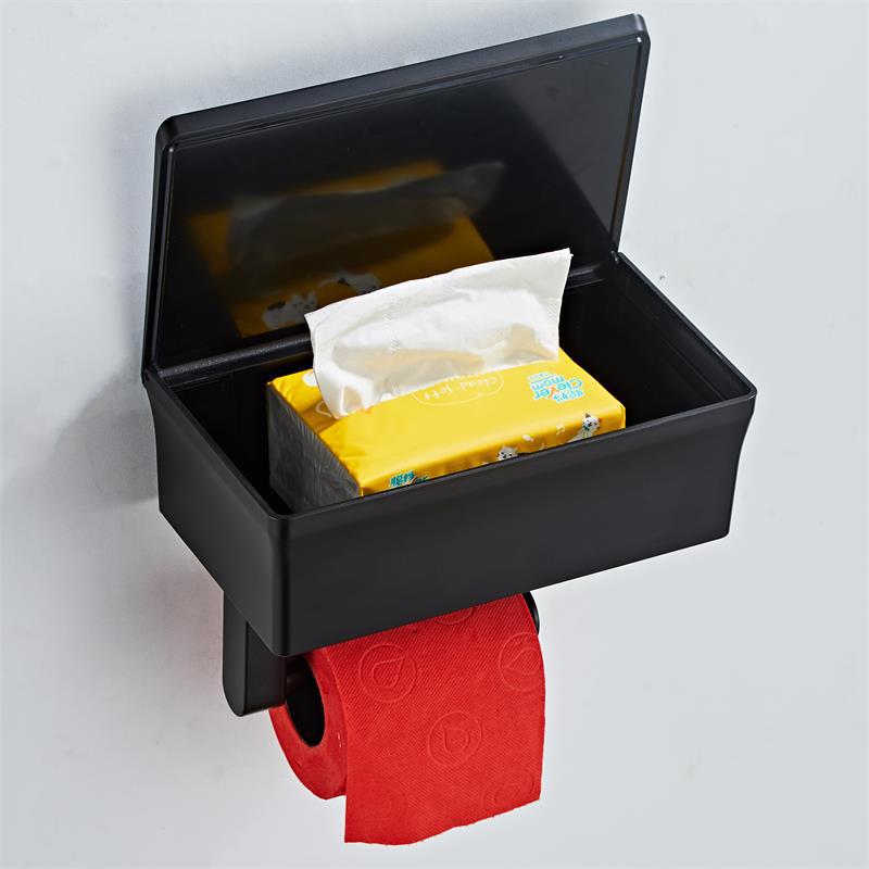 Toilettenpapierhalter mit Ablage