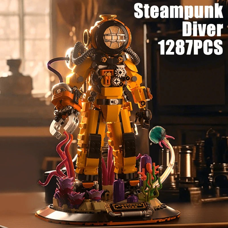 Steampunk Taucher Bausteine-Modell – Bild 4 | LuxeStyle