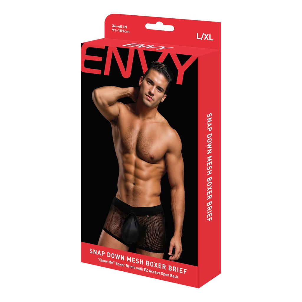 Herren-Boxershorts Envy Schwarz M/L