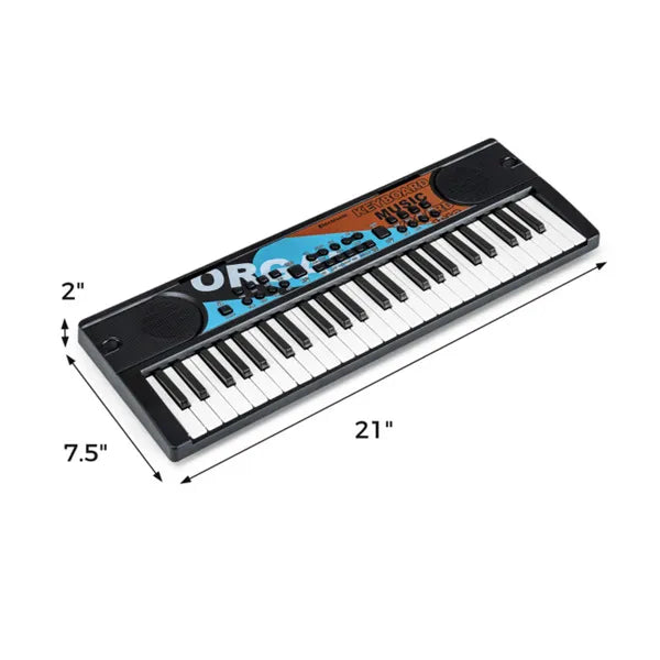 49 Tasten Kinder Keyboard mit Mikrofon