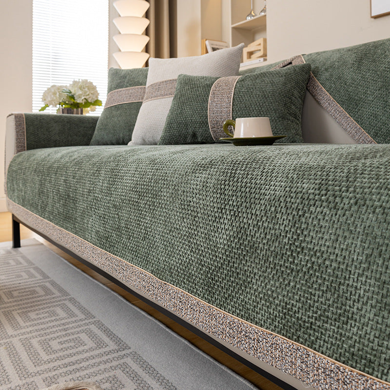 Chenille Sofa-Kissen