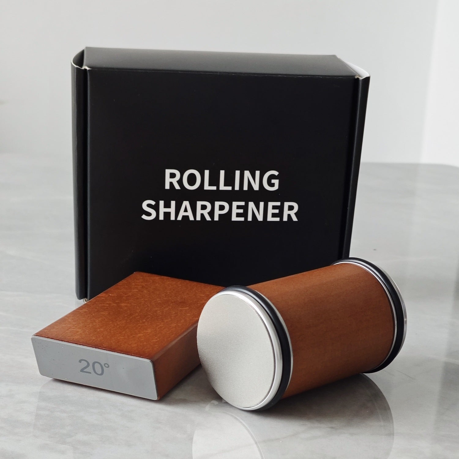 Rollender Messerschärfer mit Diamantbeschichtung