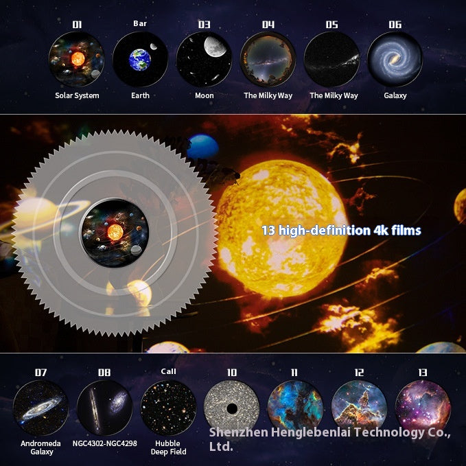 Sternenhimmel-Projektor «Cosmos» · LED-Nachtlicht