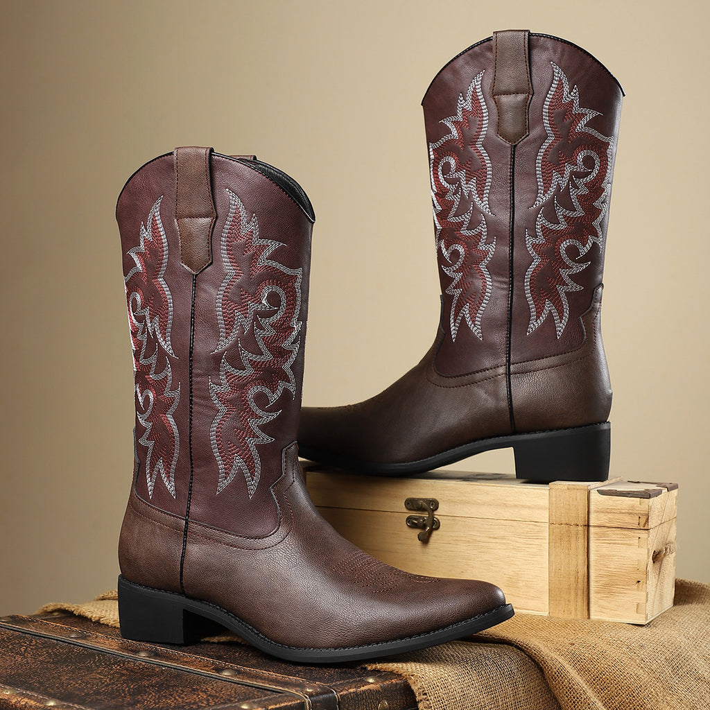 Retro High Leg Boots für Herren