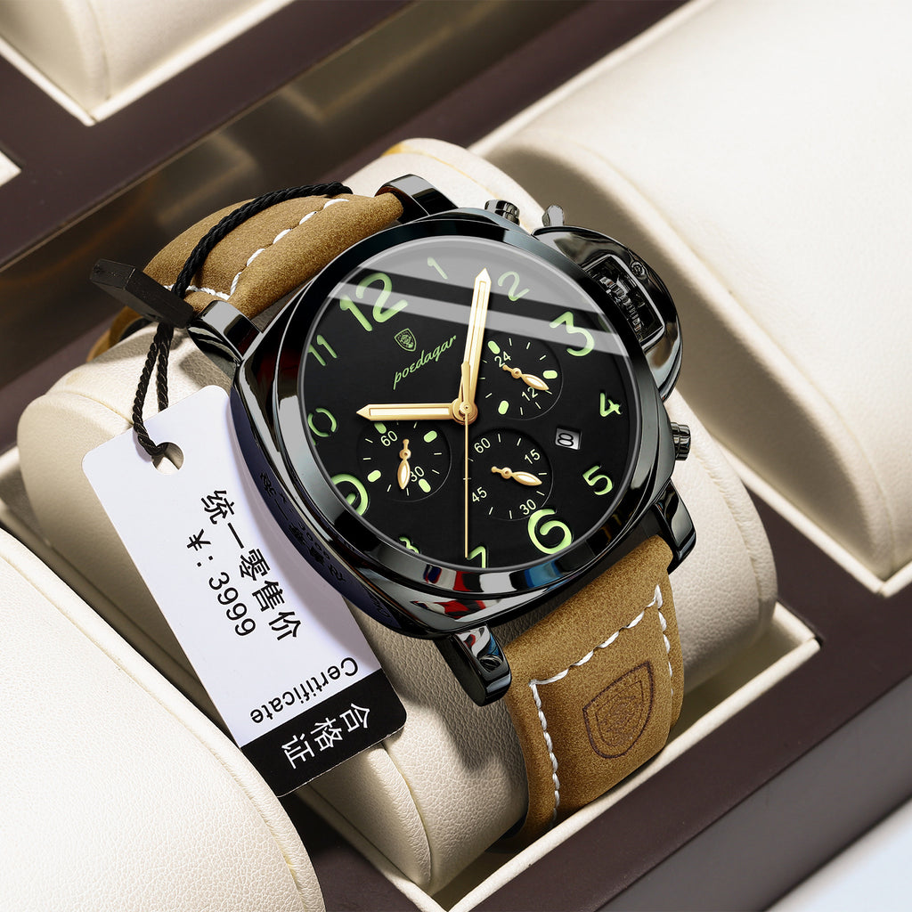 Herren-Armbanduhr im sportlichen Design