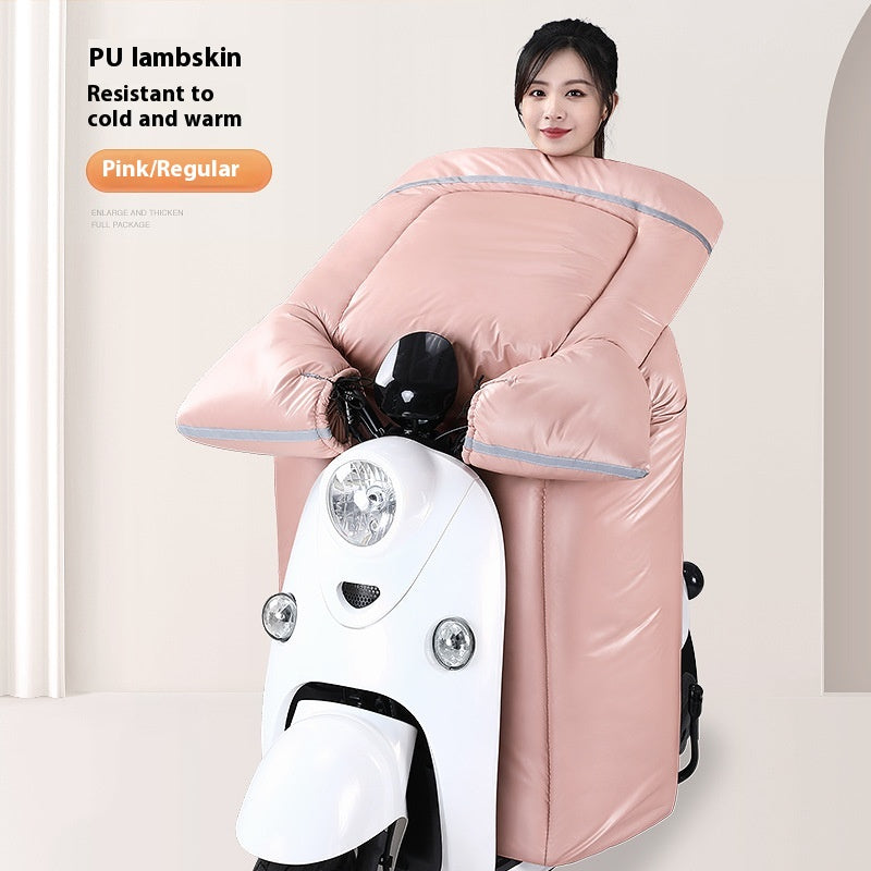 Regendichter Windschutz für E-Scooter & Töffli