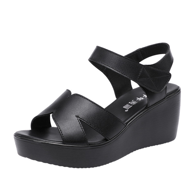 Plateau-Sandalen mit hohem Absatz – Bild 5 | LuxeStyle
