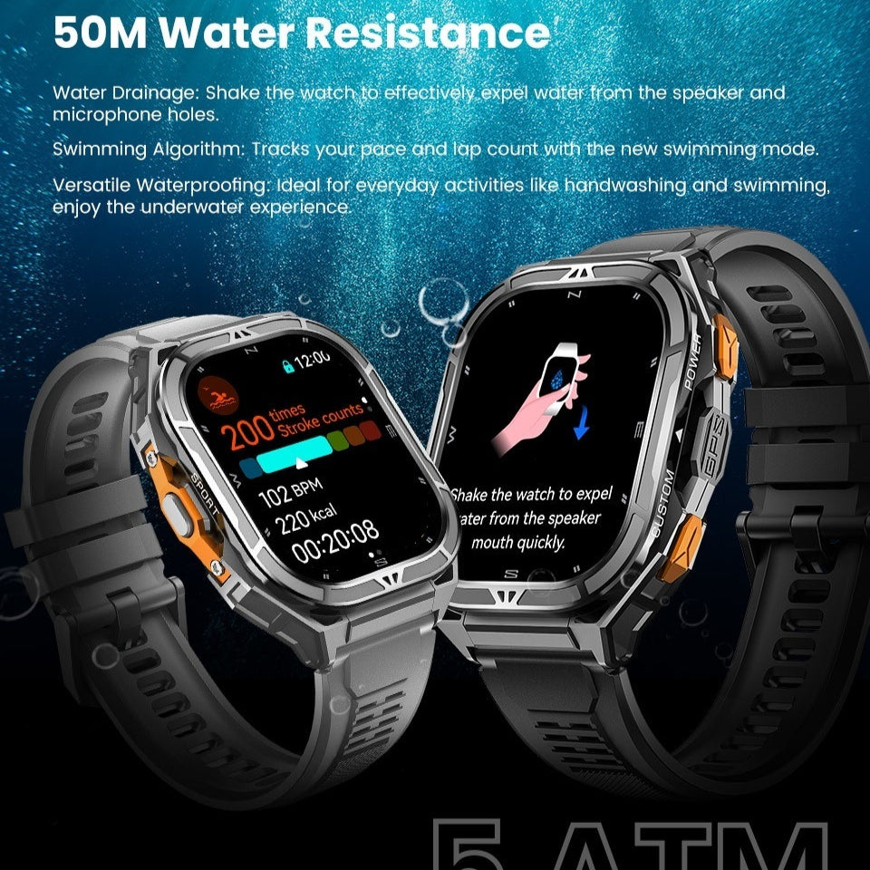 X5 Smartwatch mit Bluetooth & GPS