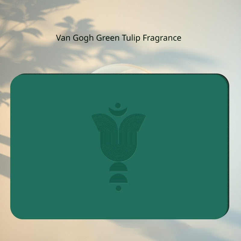 Mini Yoga Matte aus Naturkautschuk mit Druck – Ansicht 6
