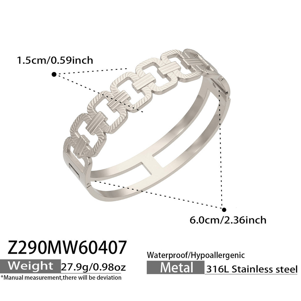 Damenarmband mit Herzverschluss