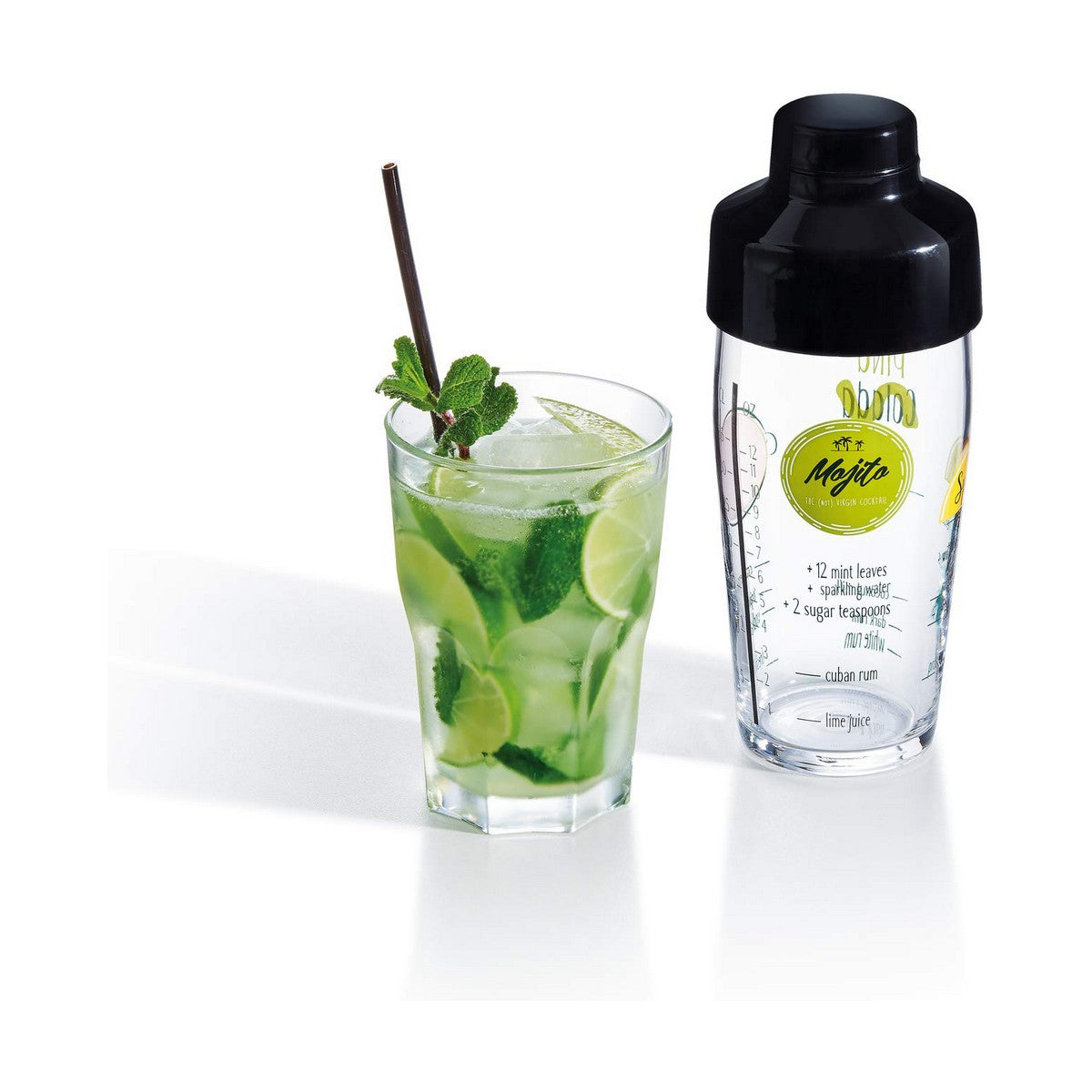 Cocktail-Shaker Luminarc Bunt Glas 585 ml
