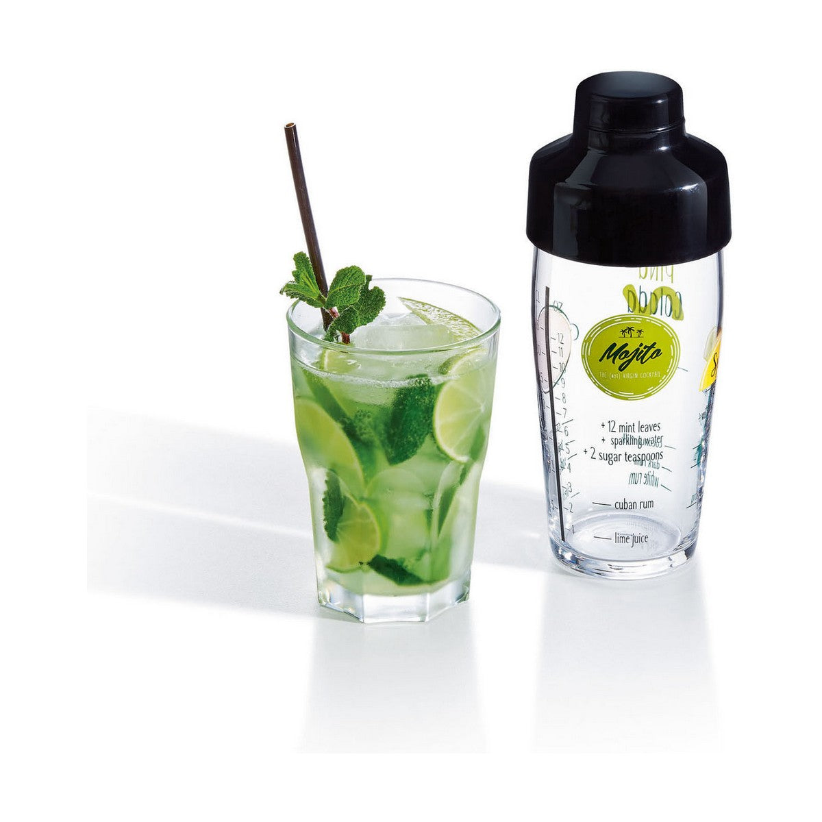 Cocktail-Shaker Luminarc Bunt Glas 585 ml
