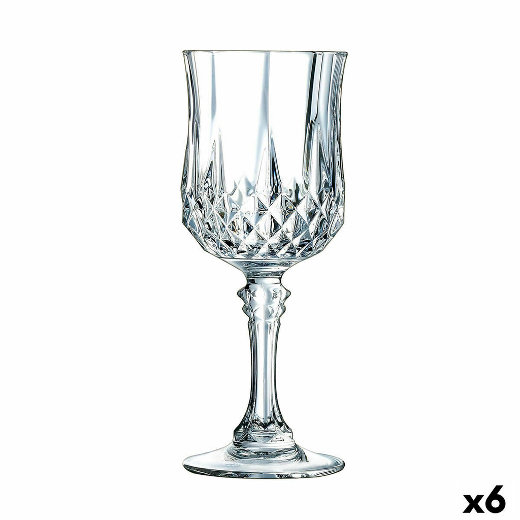 Weinglas Cristal d’Arques Paris Longchamp Durchsichtig Glas (6 cl)