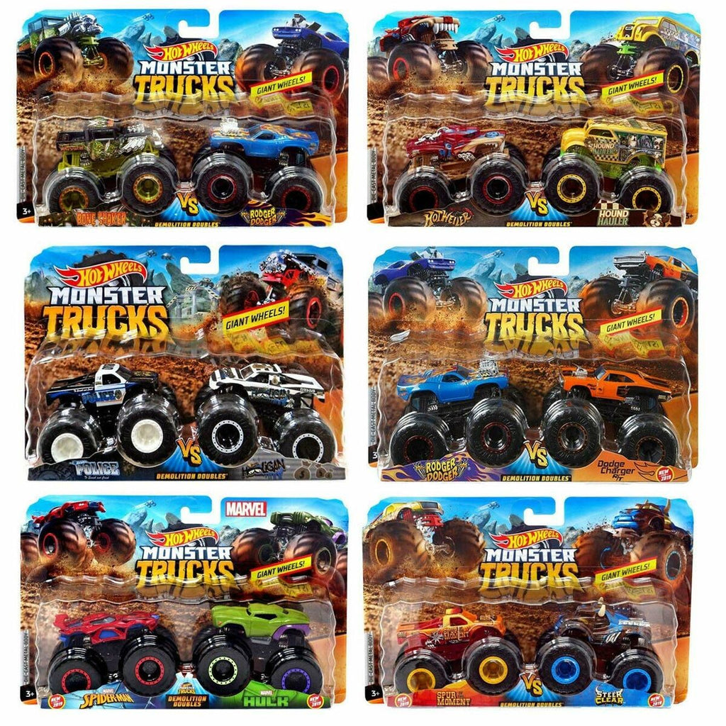 2er Monster Truck Set: Duelliere dich in wilder Action!