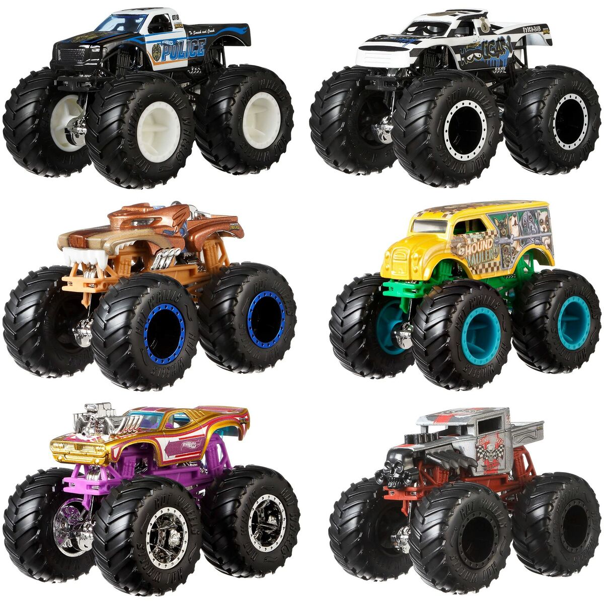 Monstertruck-Duo: Doppelte Power für wilde Stunt-Shows!