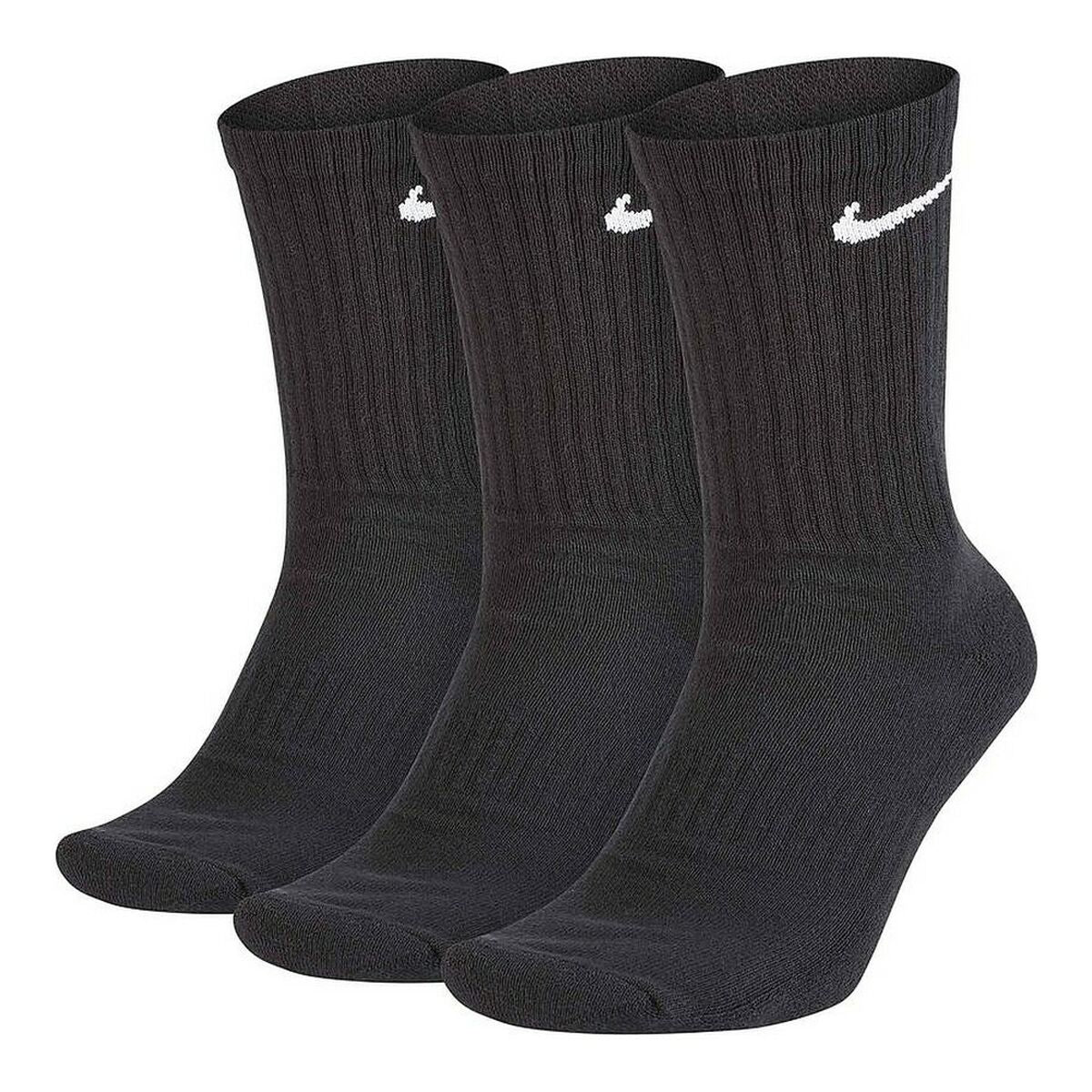 Sportsocken Nike EVERYDAY CUSHIONED SX7664 Schwarz Nylon (3 pcs) – LuxeStyle Schweiz