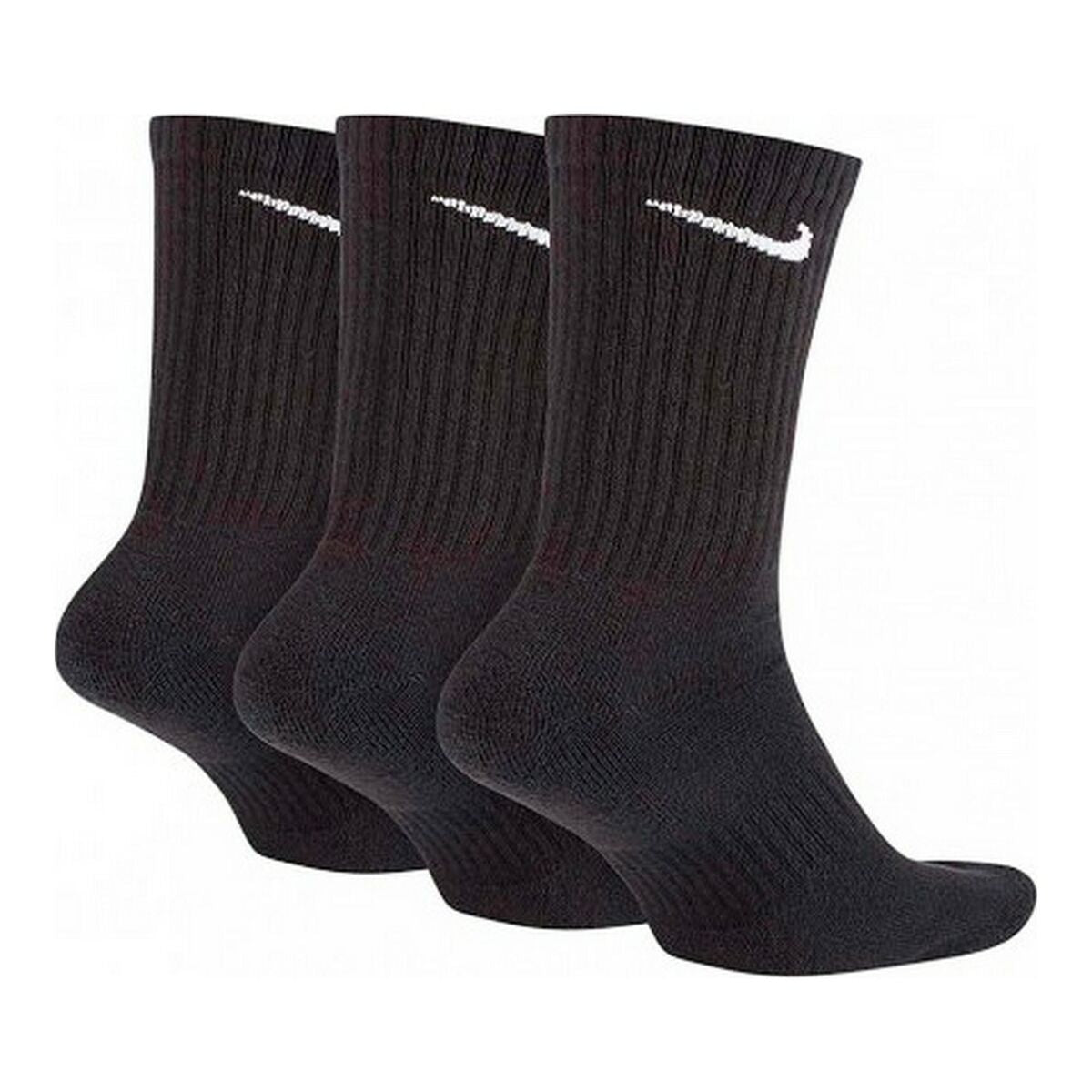 Sportsocken Nike EVERYDAY CUSHIONED SX7664 Schwarz Nylon (3 pcs) – LuxeStyle Schweiz