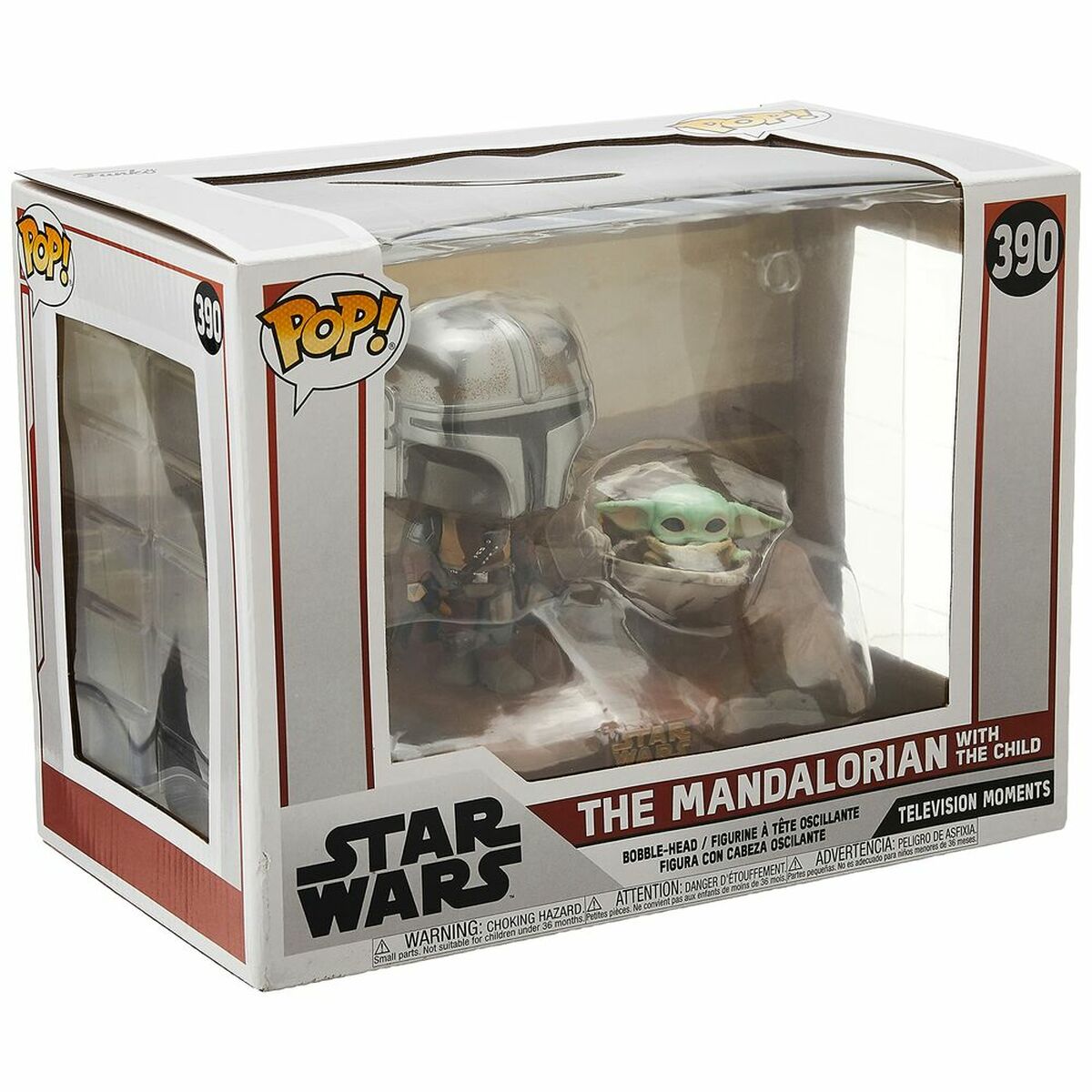 Sammelfigur Funko Pop! STAR WARS THE MANDALORIAN & BABY YODA