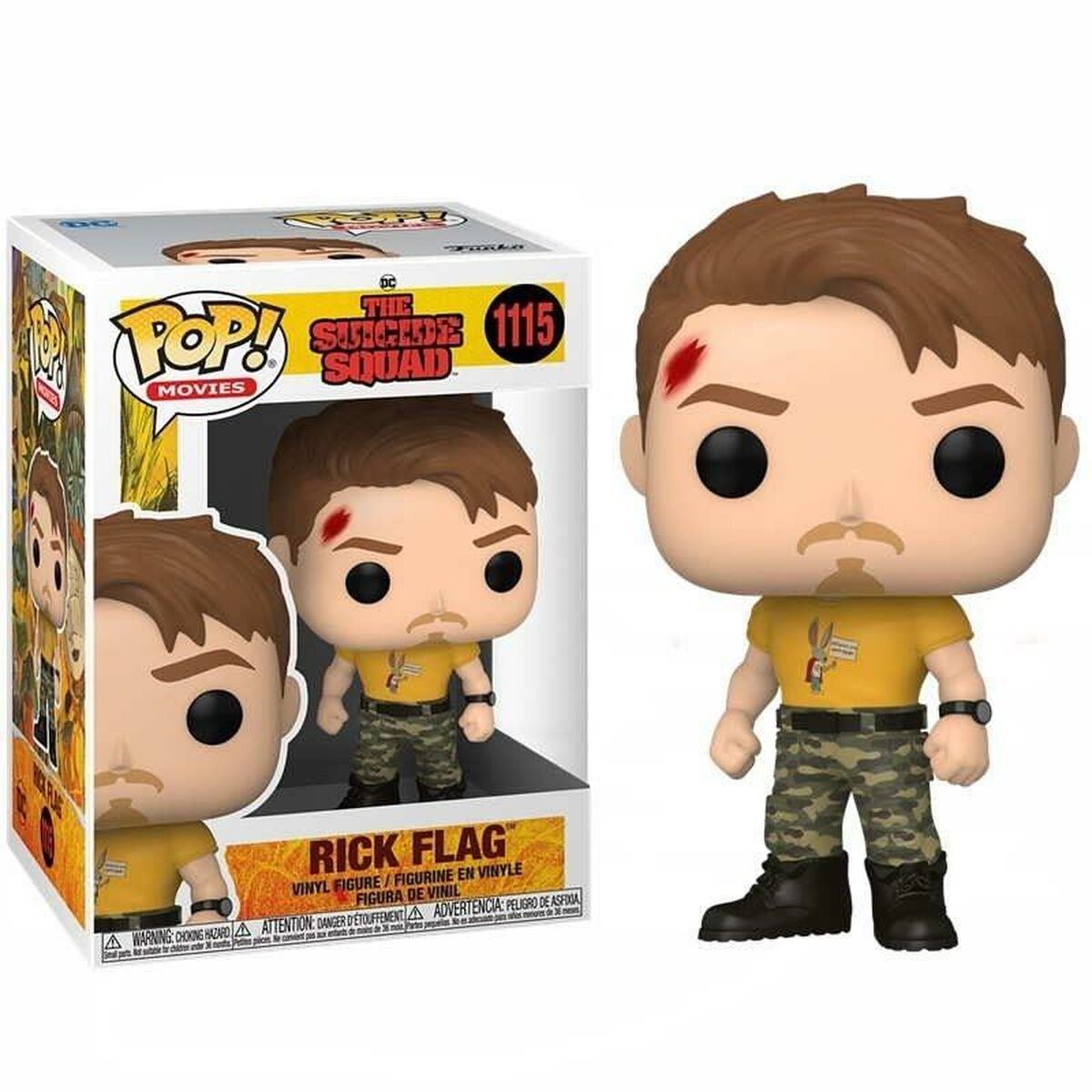 Sammelfigur Funko Pop! The Suicide Squad - Rick Flag 1115