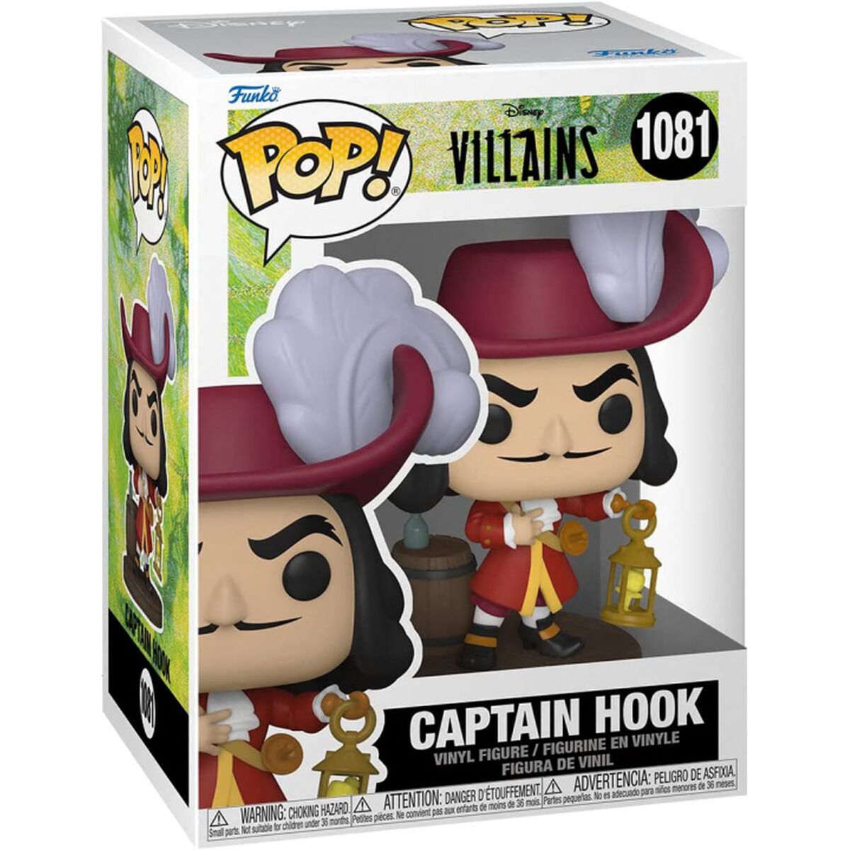 Sammelfigur Funko Pop! CAPITAN GARFIO