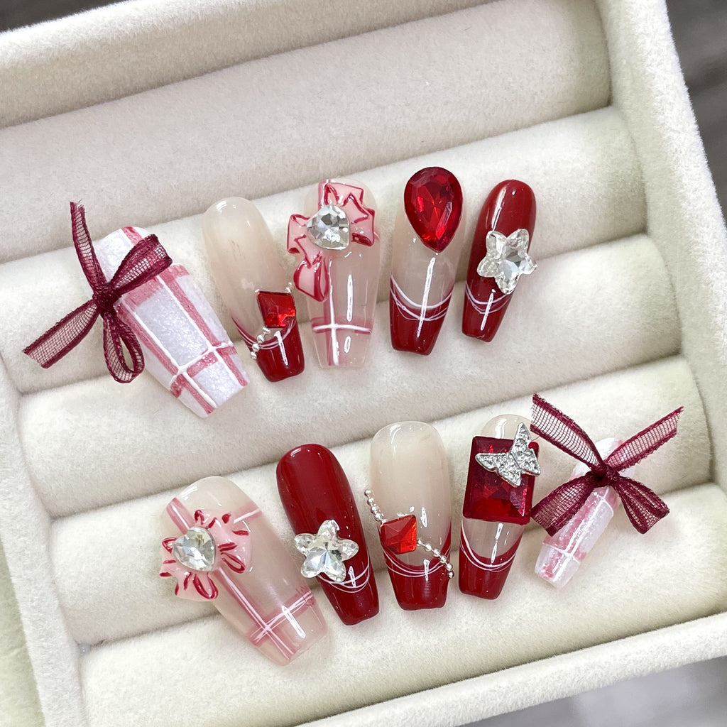 Personalisierbares French-Nagel-Set – Bild 5 | LuxeStyle