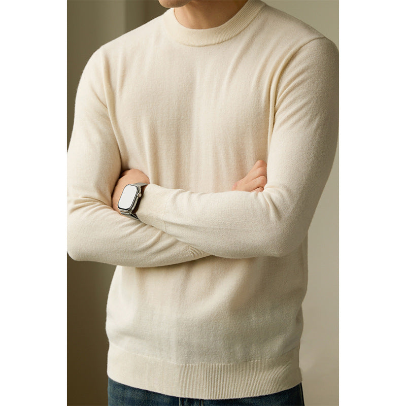 Langarm Strickpullover für Herren