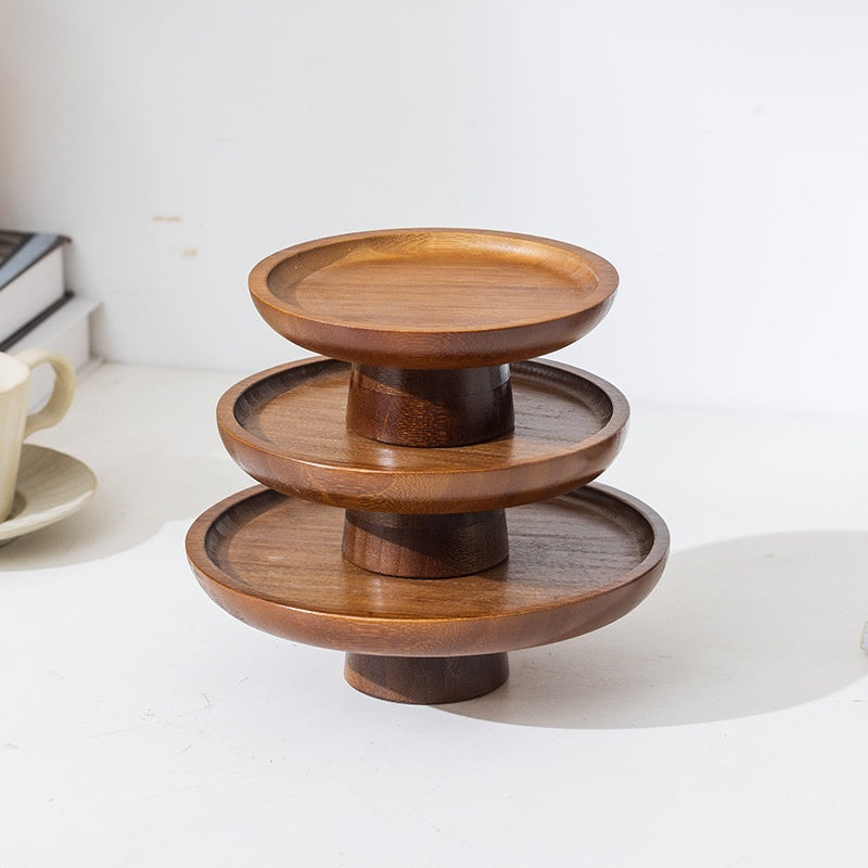 Retro Holz-Etagere für Snacks & Desserts – Bild 7 | LuxeStyle
