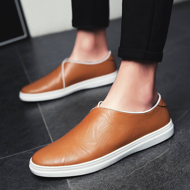 Lässige Leder-Loafer für Herren
