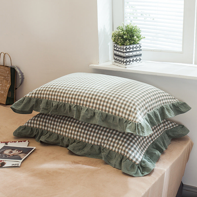 Kissenbezug mit Rüschen aus Baumwolle – Bild 10 | LuxeStyle
