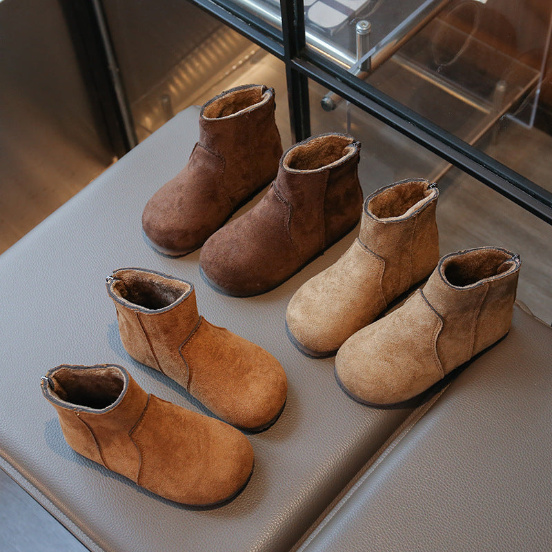 Mädchen Winter Stiefeletten im Brit-Stil