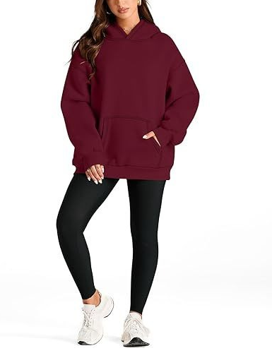 Damen Hoodie – Einfarbig, locker & lässig